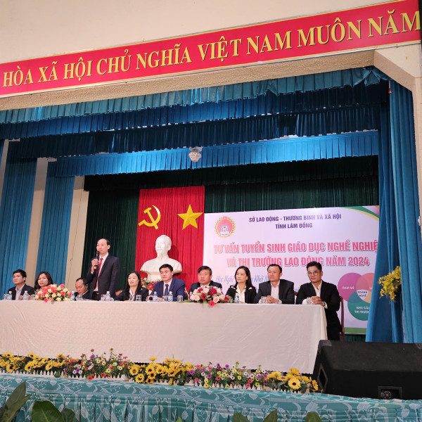 MDK tại Ngày hội Tư vấn Tuyển sinh & Thị trường Lao động 2024 Lâm Đồng